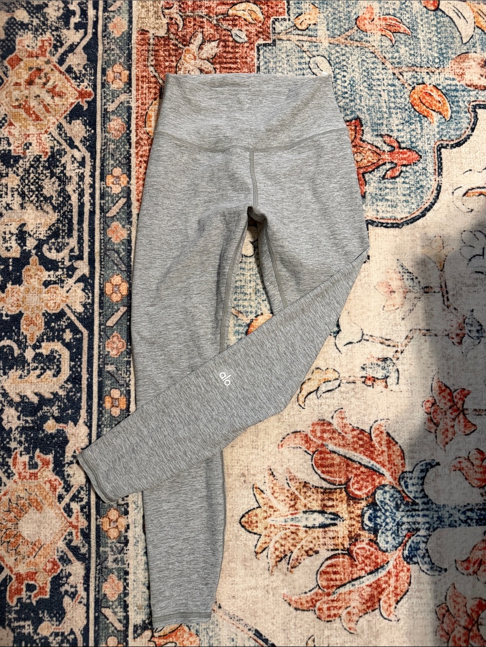 ALO Yoga Light Heather Gray Leggings XS